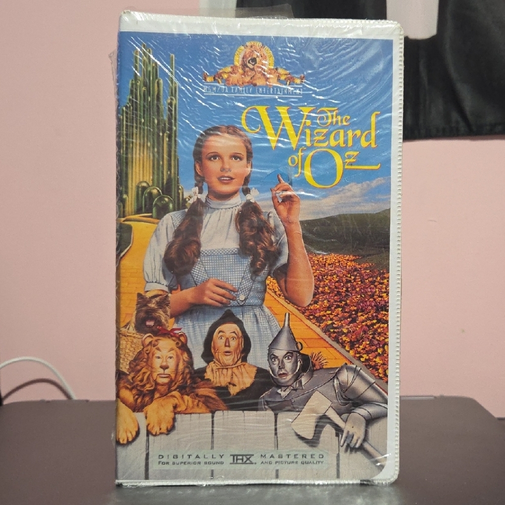 #71 - The Wizard of Oz VHS Tape In Original Packaging Minor Holes On The Side